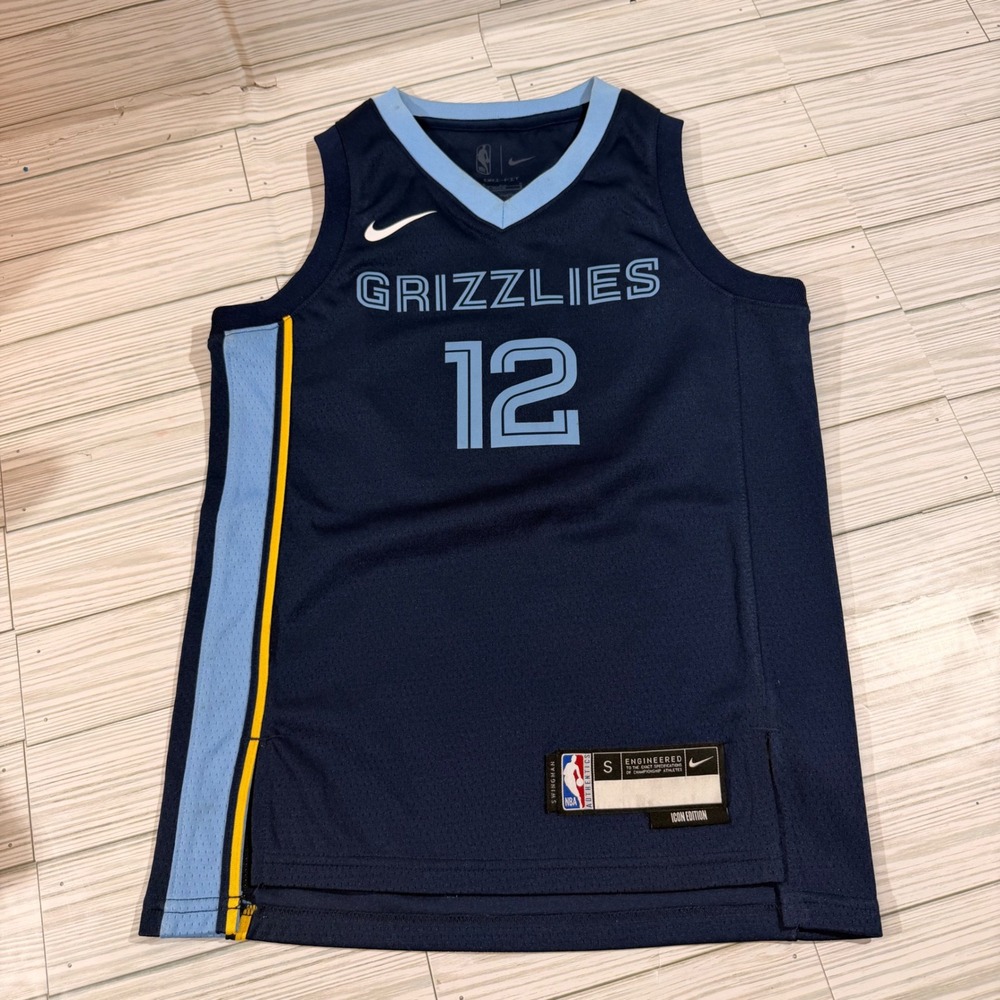 Nike Memphis Grizzlies Ja Morant 12 Icon Edition Jersey Youth S NBASJ1ST23